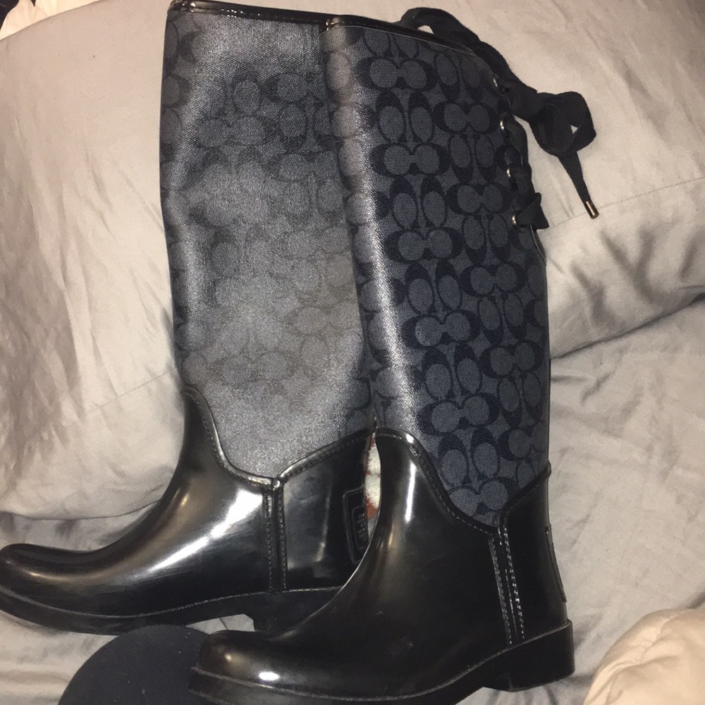 Coach Rainboots